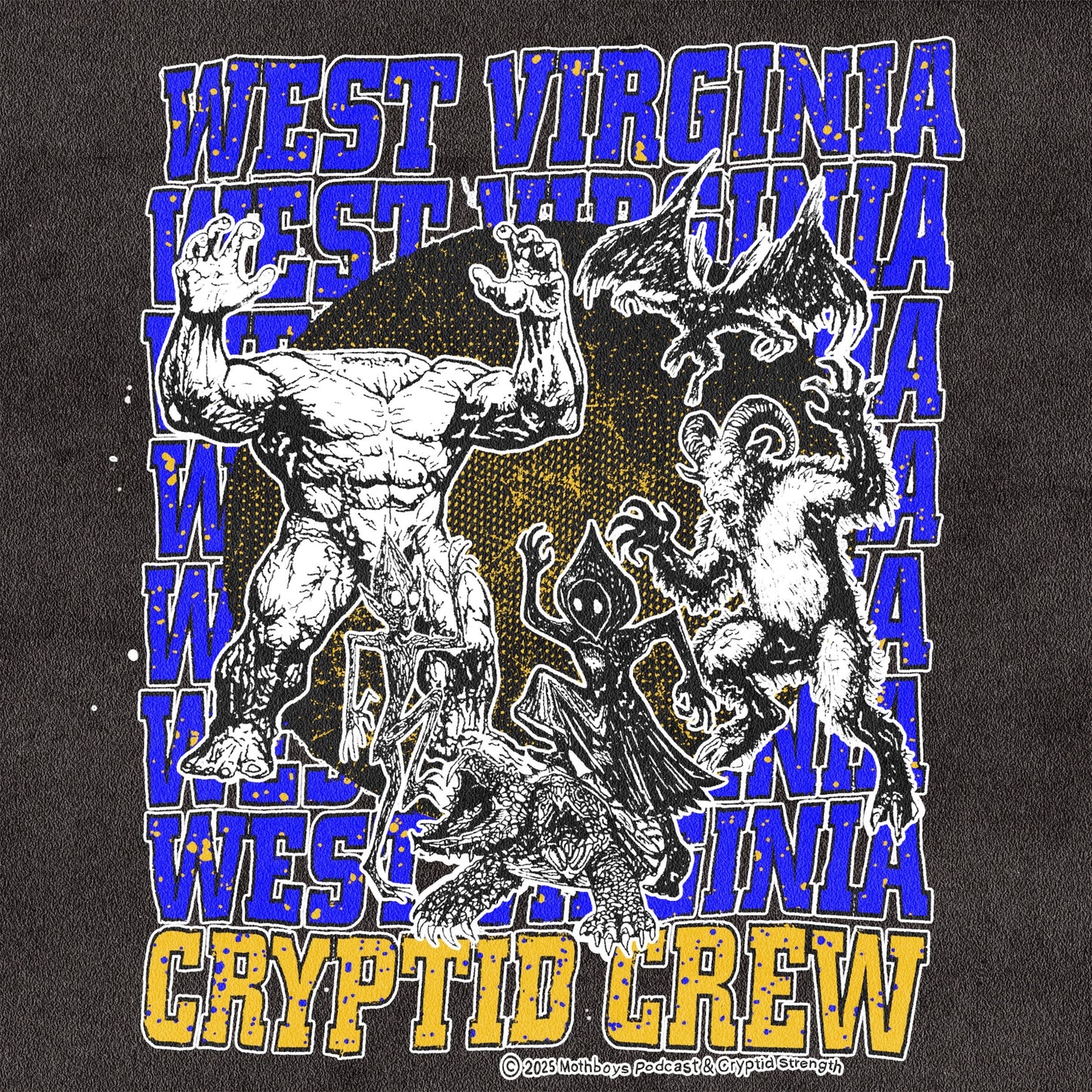 WEST VIRGINIA CRYPTID CREW | MOTHBOYS x CRYPTID STRENGTH